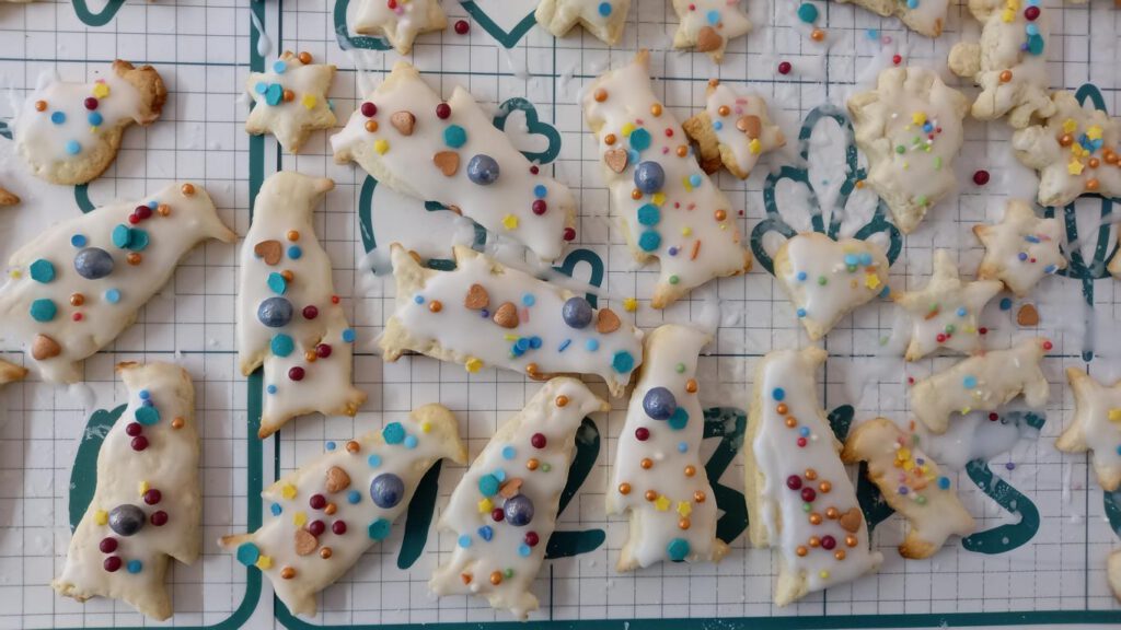 Weihnachtspl tzchen Backen